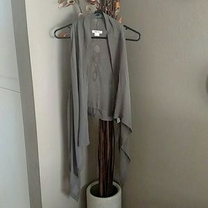 Helmut Lang Silk Duster Vest